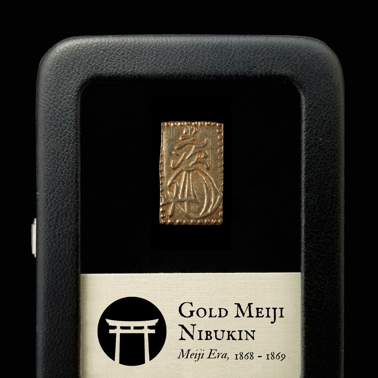 Gold Meiji Era Nibu-kin - 1868 to 1869 - Japan