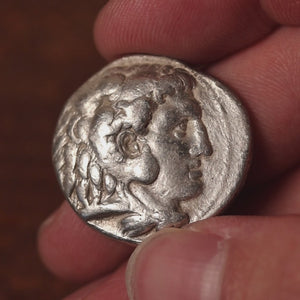 Macedon, Alexander the Great, Large AR Tetradrachm (Posthumous Issue) - 317 to 311 BCE - Greek World