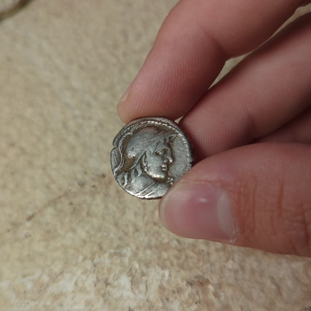 Denarius, Roman Republic, Mars & Victory - 88 BCE - Roman Republic - Auction 9/6/23