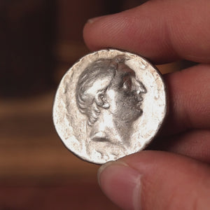 Seleucid Empire, King Demetrius I, AR Tetradrachm, Tyche (Goddess of Luck) - c. 162 to 150 BCE - Greek World