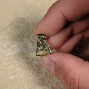 Mesopotamian Stone Seal Stamp, 15mm - c. 4000 – 3000 BCE - Western Mesopotamia - 10/4/23 Auction