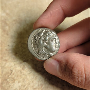 Alexander the Great, Silver Tetradrachm, Lifetime Issue (16.7g, 24mm) - c. 333 to 327 BCE - Macedon/Greece - 9/13/23 Auction