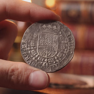 Spanish Netherlands, Duchy of Brabant, King Philip IV, 1 Patagon - 1651 CE - Belgian States