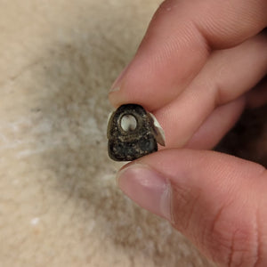Mesopotamian Stone Seal Stamp, 13mm - c. 6000 – 5000 BCE - Western Mesopotamia - 10/4/23 Auction