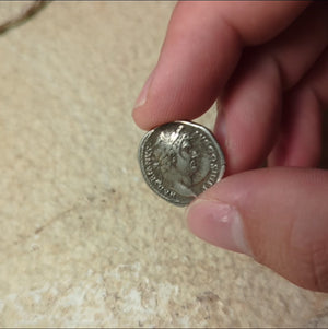 Denarius, Emperor Hadrian, Roma Reverse - 130 CE - Roman Empire - Auction 9/6/23