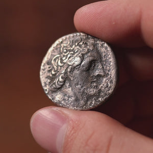 Ptolemaic Egypt, King Ptolemy II, Silver Tetradrachm, Eagle on Thunderbolt - c. 277 to 274 BCE - Ancient Egypt