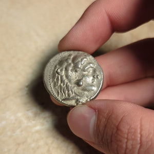 Alexander the Great, Silver Tetradrachm (16.6g, 26mm) - c. 336 to 167 BCE - Macedon/Greece - 9/13/23 Auction