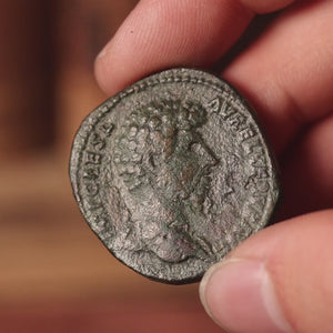 Rome, Lucius Verus (Brother of Marcus Aurelius), Large AE Sestertius, Fortuna (Goddess of Fortune) - 161 to 162 CE - Roman Empire