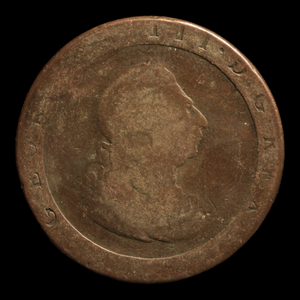 Britain, King George III, Cartwheel Penny - 1797 - British Empire