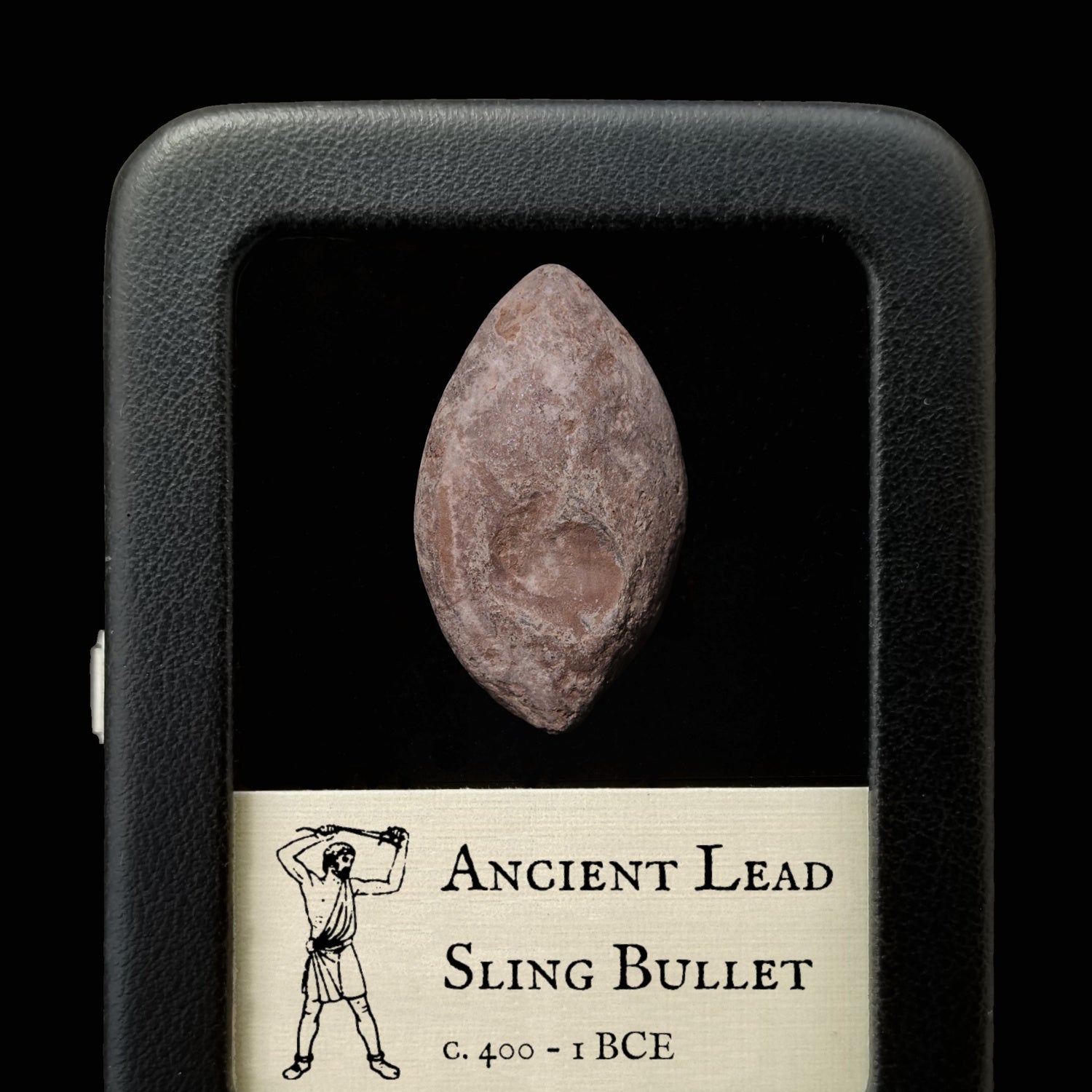 Ancient Lead Sling Bullet (Glandes Plumbeae) - c. 400 to 1 BCE - Ancient Europe