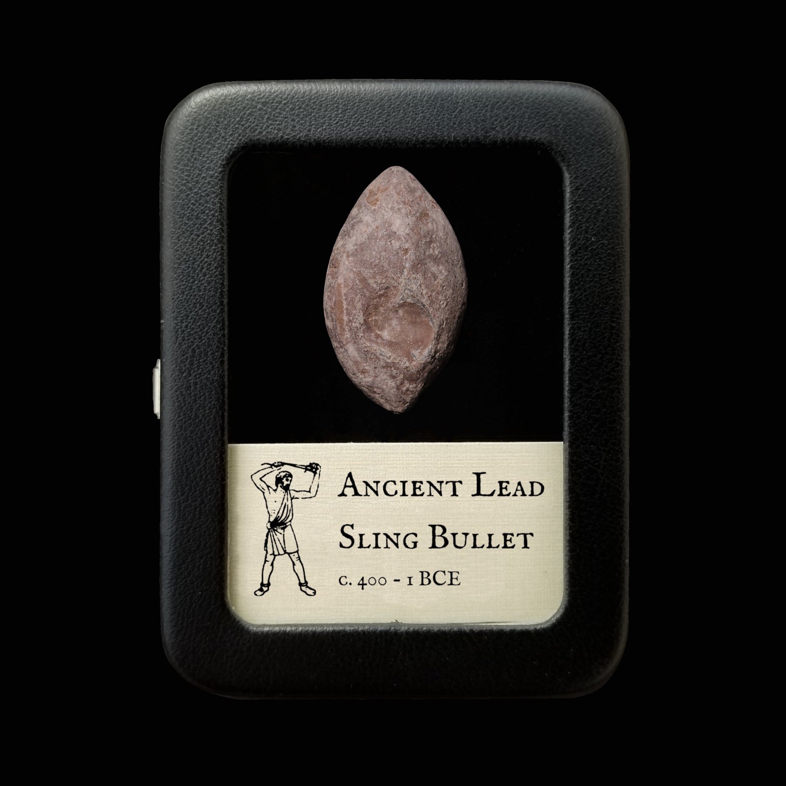 Ancient Lead Sling Bullet (Glandes Plumbeae) - c. 400 to 1 BCE - Ancient Europe