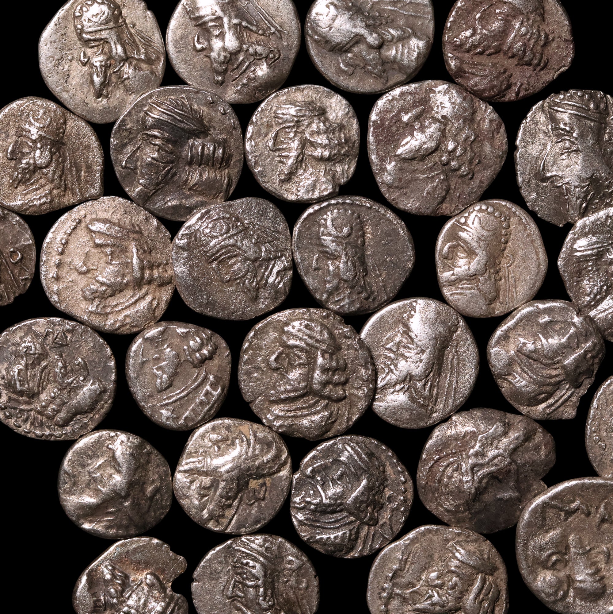Ancient Persia, Persis, Silver Obol - 247 BCE to 224 CE - Middle East ...