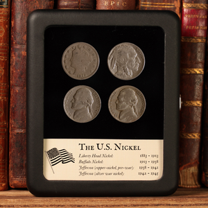 The U.S. Nickel, Four 20th Century Designs - 1883 to 1945 - United States