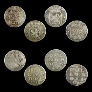 Dutch Republic, Silver 2 Stuiver - 1700's - The Netherlands