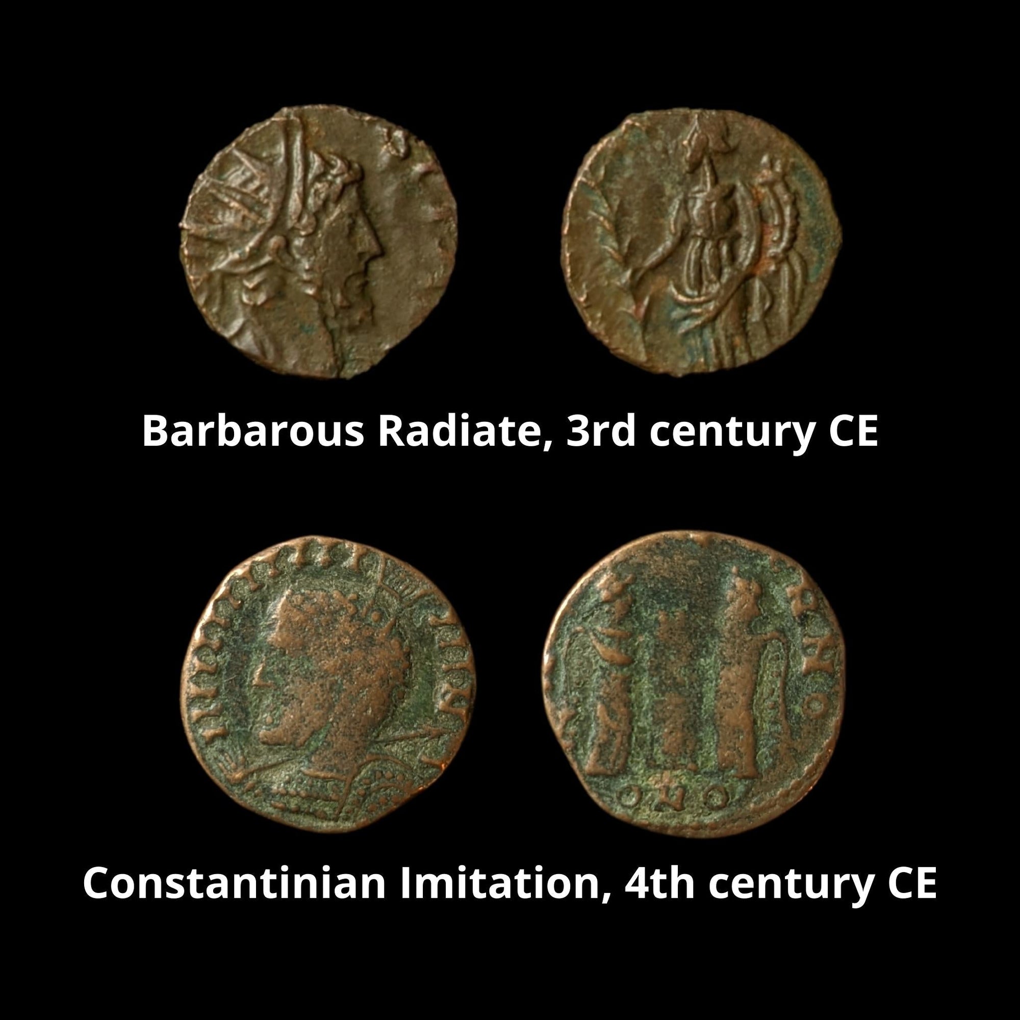 Roman Barbarous Imitation - 200 CE - Western Europe