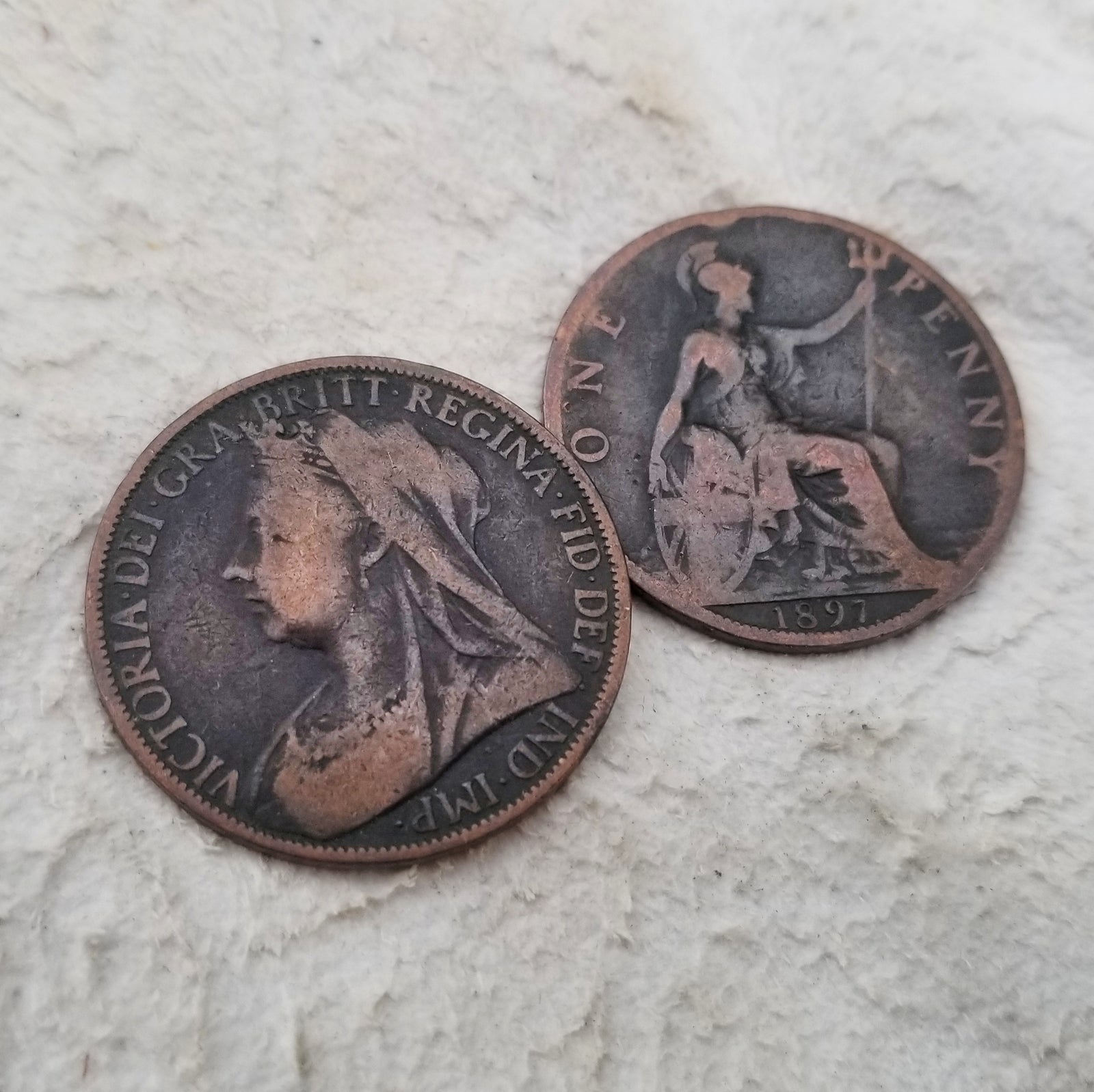 Queen Victoria Penny - 1837 - United Kingdom