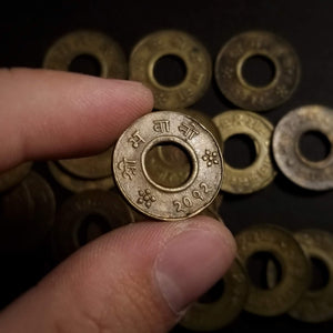 WWII Bullet Casing Coin - 1955 - Nepal