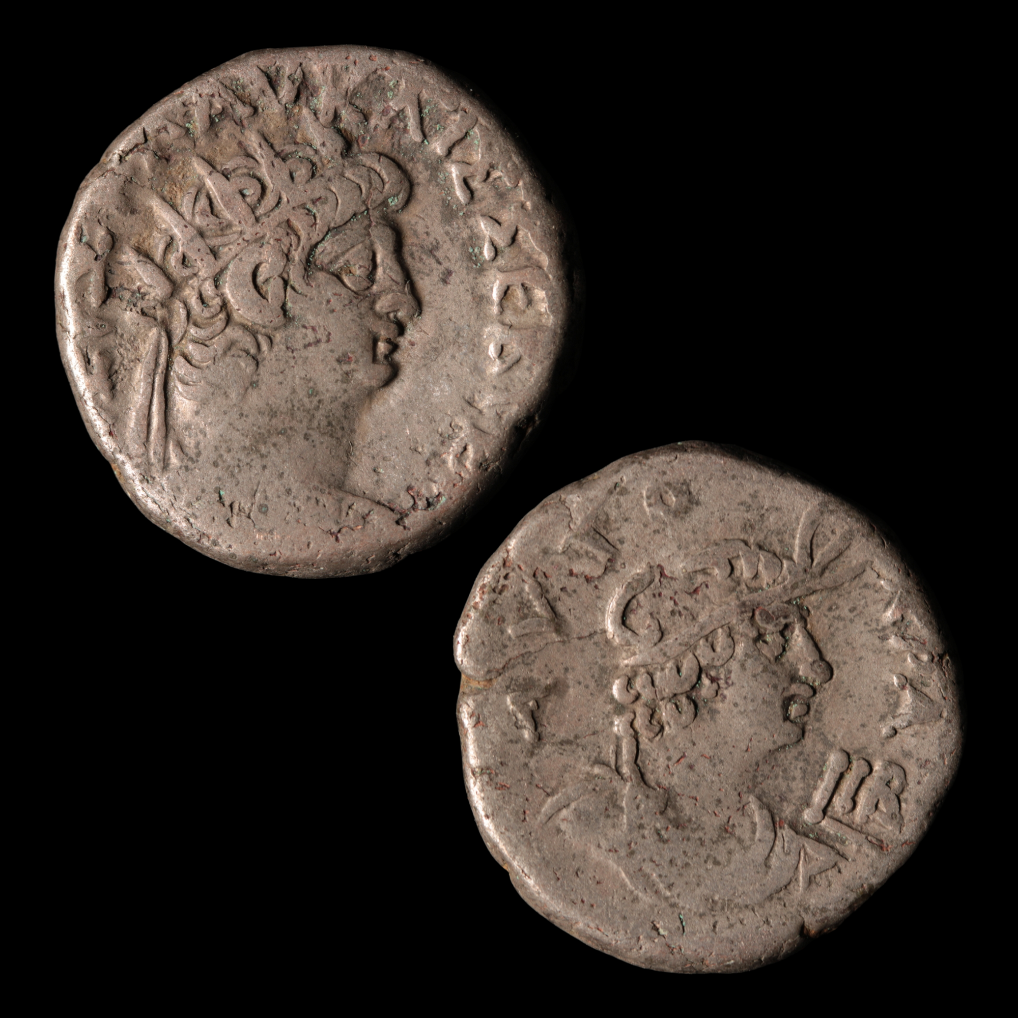 Emperor Nero Tetradrachm (#2) - 54 to 68 CE - Roman Egypt