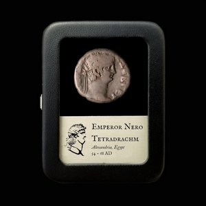 Emperor Nero Tetradrachm (#3) - 54 to 68 CE - Roman Egypt