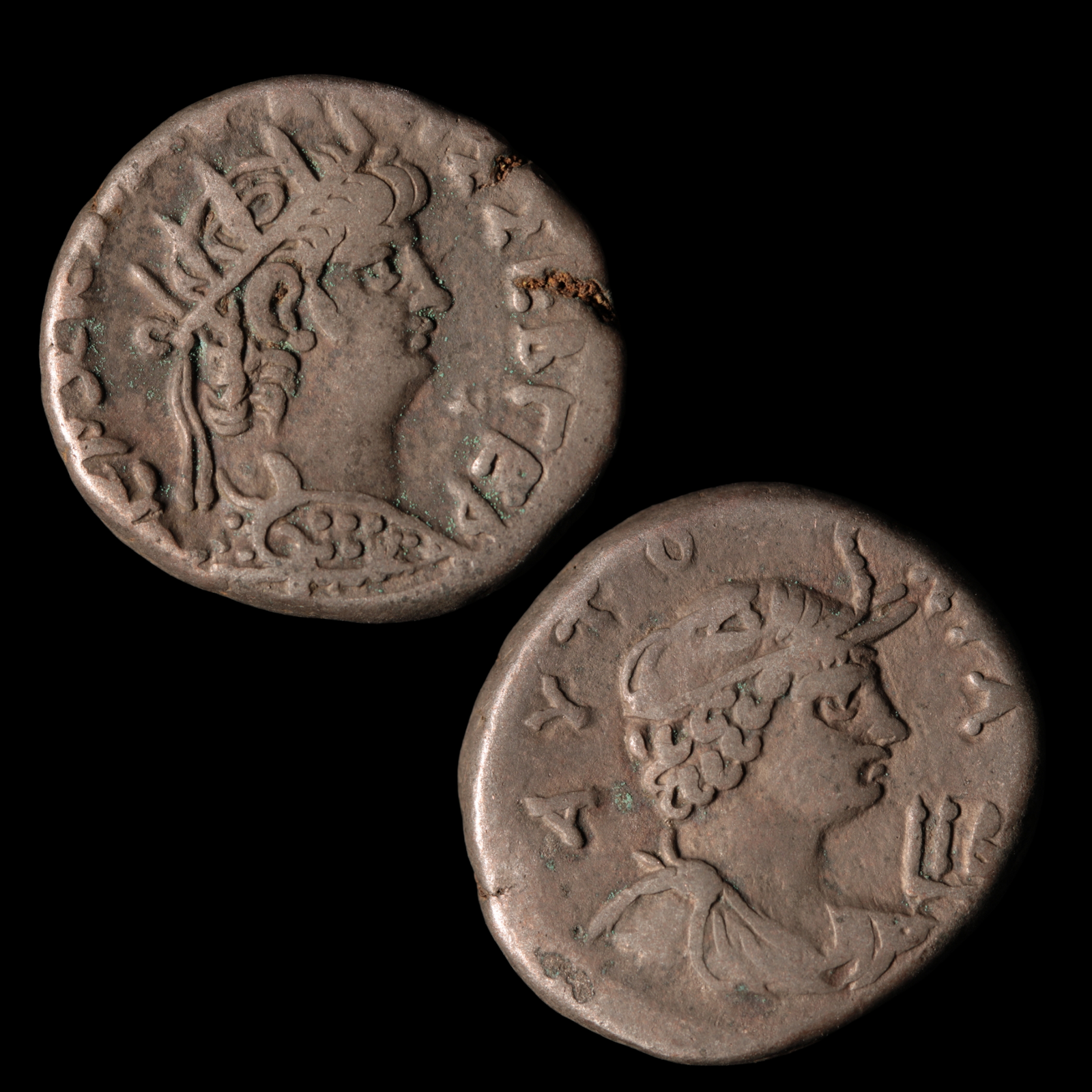 Emperor Nero Tetradrachm (#7) - 54 to 68 CE - Roman Egypt