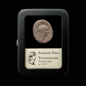 Emperor Nero Tetradrachm (#9) - 54 to 68 CE - Roman Egypt