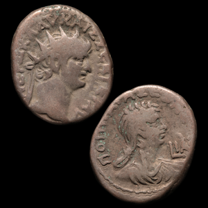 Emperor Nero Tetradrachm (#9) - 54 to 68 CE - Roman Egypt