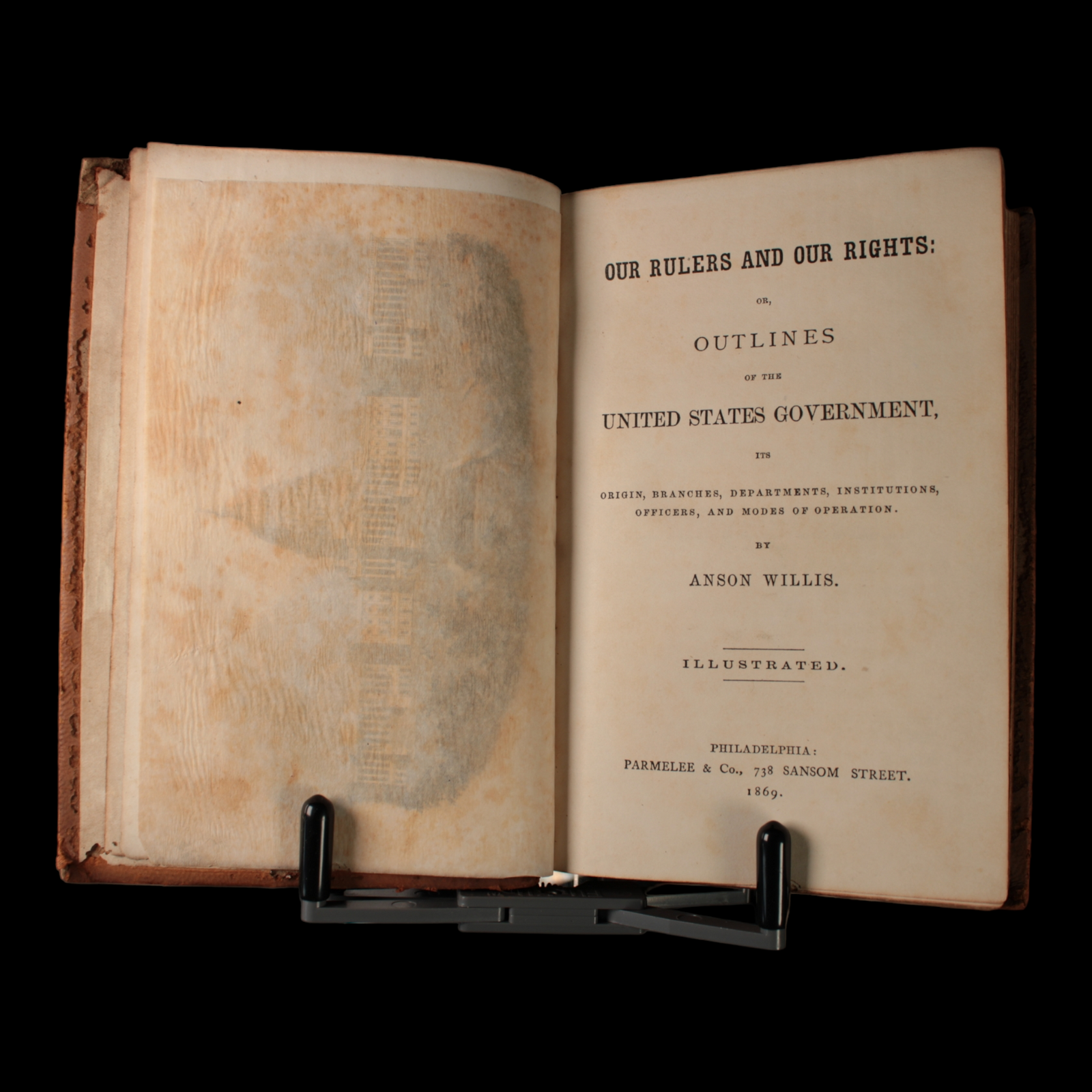 Outlines of the U.S. Government - 1869