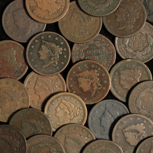 U.S. Large Cent (Coronet or Braided Type) - 1816 to 1857 - United States