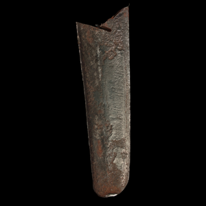 Sword Fragment with Engraved Signature (2.75 inches) - c. 1800's CE - Edo or Meiji Era - 2/22/23 Auction