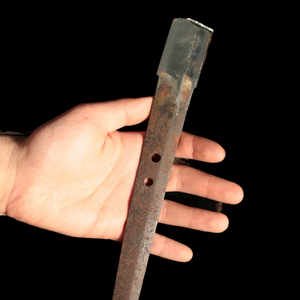 Sword Fragment with Engraved Signature (10.75 inches) - c. 1800's CE - Edo or Meiji Era - 2/22/23 Auction