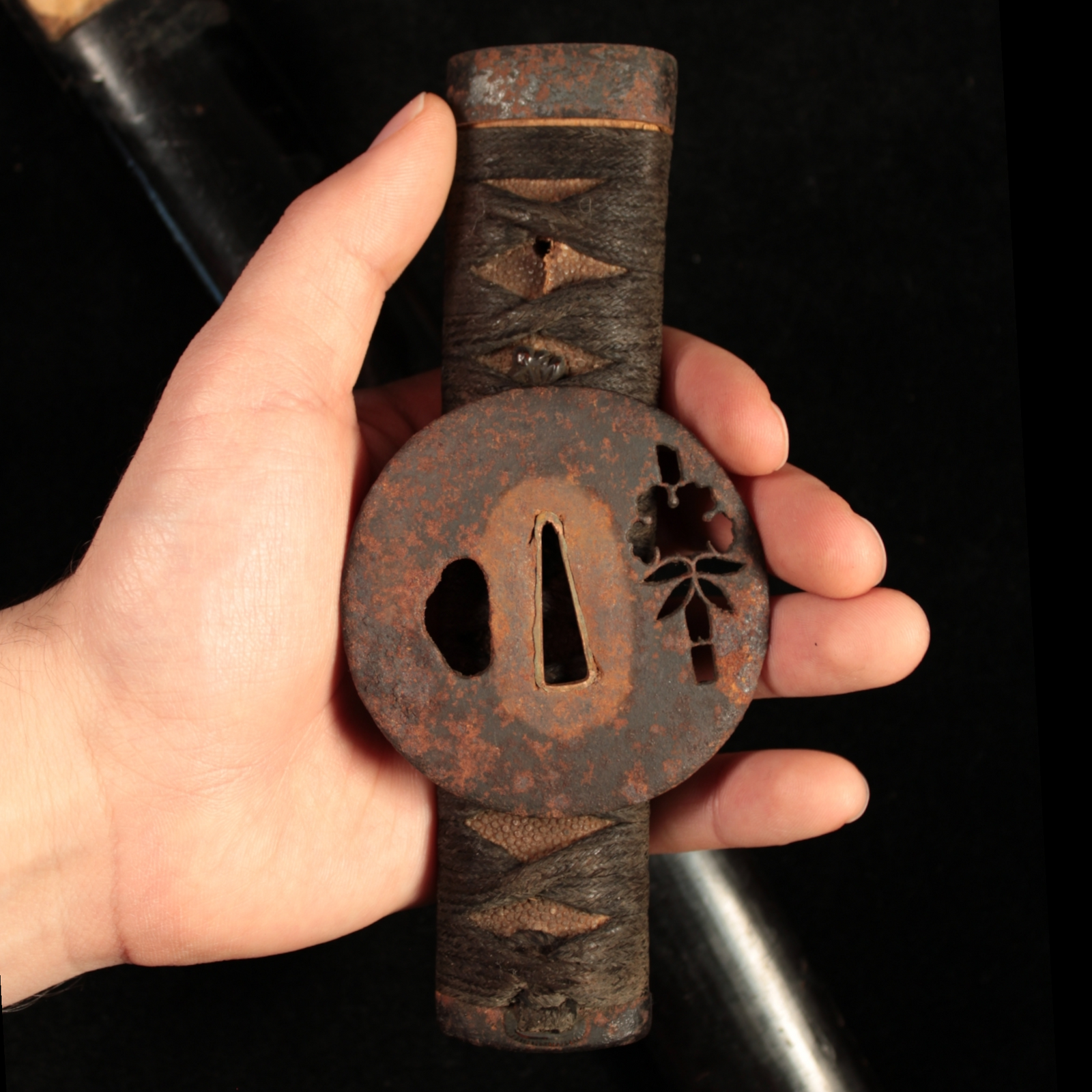 Japanese Wakizashi Sword Mountings - c. 1800's CE - Edo or Meiji Era - 2/22/23 Auction