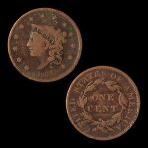 U.S. Large Cent (Coronet or Braided Type) - 1816 to 1857 - United States