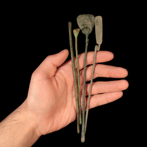Roman Surgical Instruments (Set of 4) - c. 100 to 300 CE - Roman Empire - 3/8/23 Auction