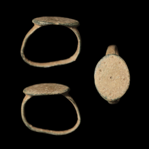Ancient or Early Medieval Bronze Ring, #3 - c. 800 BCE to 1000 CE - Central/Eastern Europe - 3/8/23 Auction