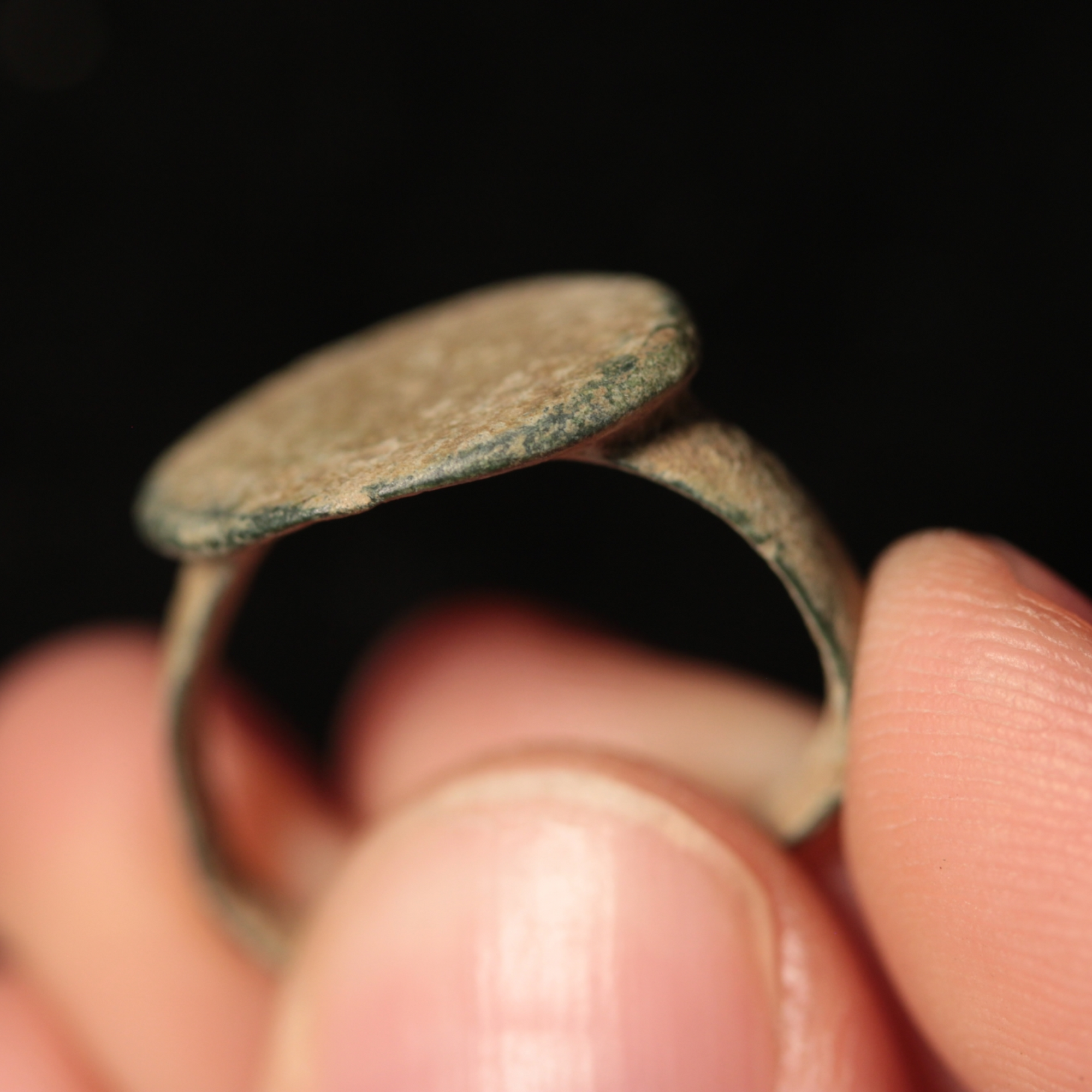 Ancient or Early Medieval Bronze Ring, #3 - c. 800 BCE to 1000 CE - Central/Eastern Europe - 3/8/23 Auction
