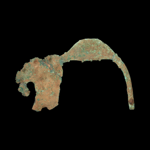 Ancient or Early Medieval Bronze Fibula, #1 - c. 800 BCE to 1000 CE - Central/Eastern Europe - 3/8/23 Auction