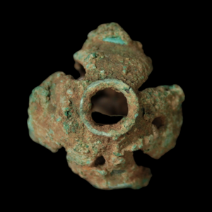 Ancient or Early Medieval Bronze Ornament, #2 - c. 800 BCE to 1000 CE - Central/Eastern Europe - 3/8/23 Auction