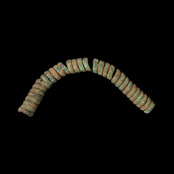 Ancient or Early Medieval Bronze Coil, #4 - c. 800 BCE to 1000 CE - Ce ...