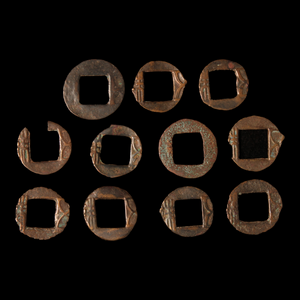Clipped Han Dynasty Wu Zhu Lot #3 - 118 BCE to 200 CE - China - 3/29/23 Auction