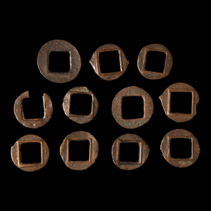 Clipped Han Dynasty Wu Zhu Lot #3 - 118 BCE to 200 CE - China - 3/29/23 Auction