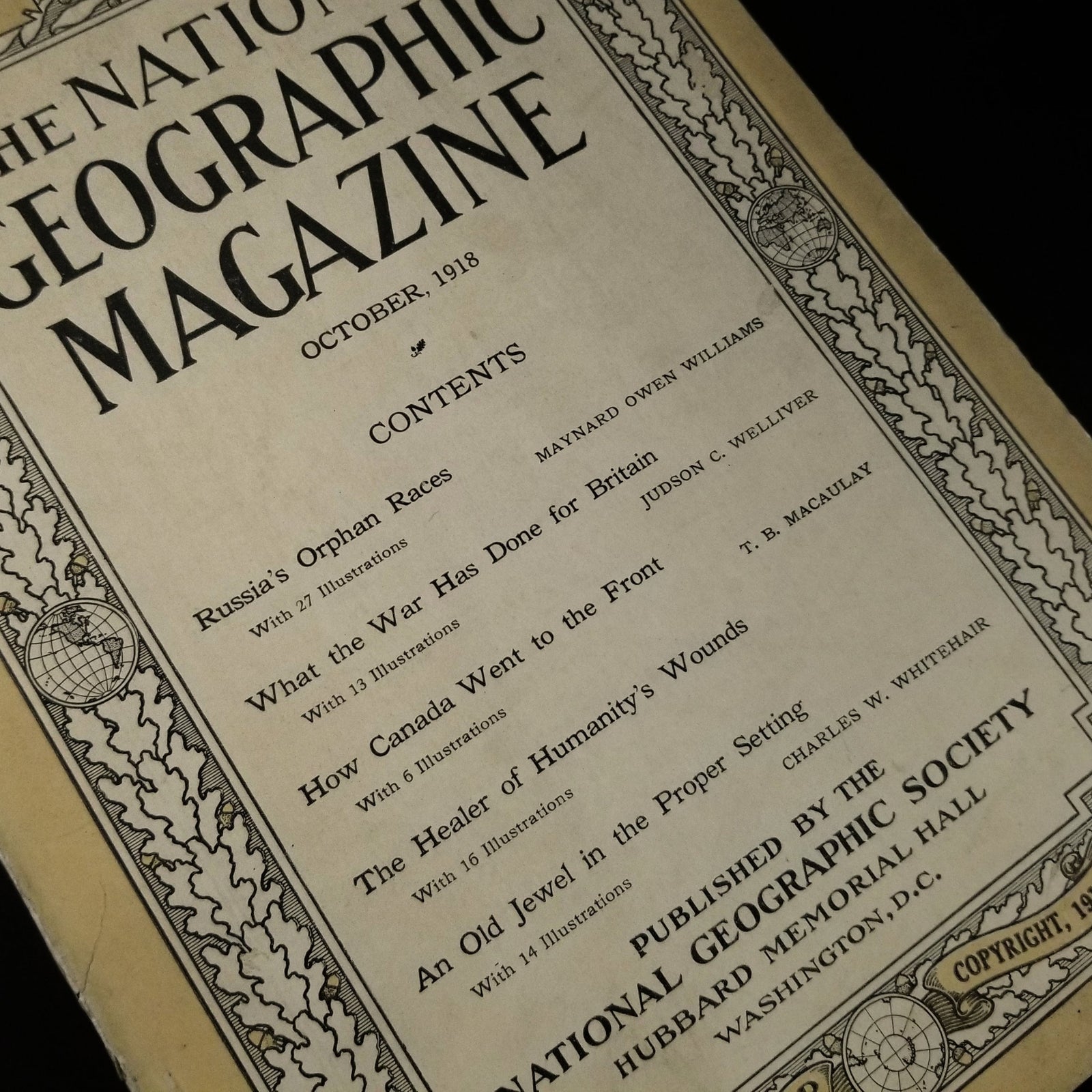 National Geographic (WWI or WWII) - 1914 – 1945 - United States