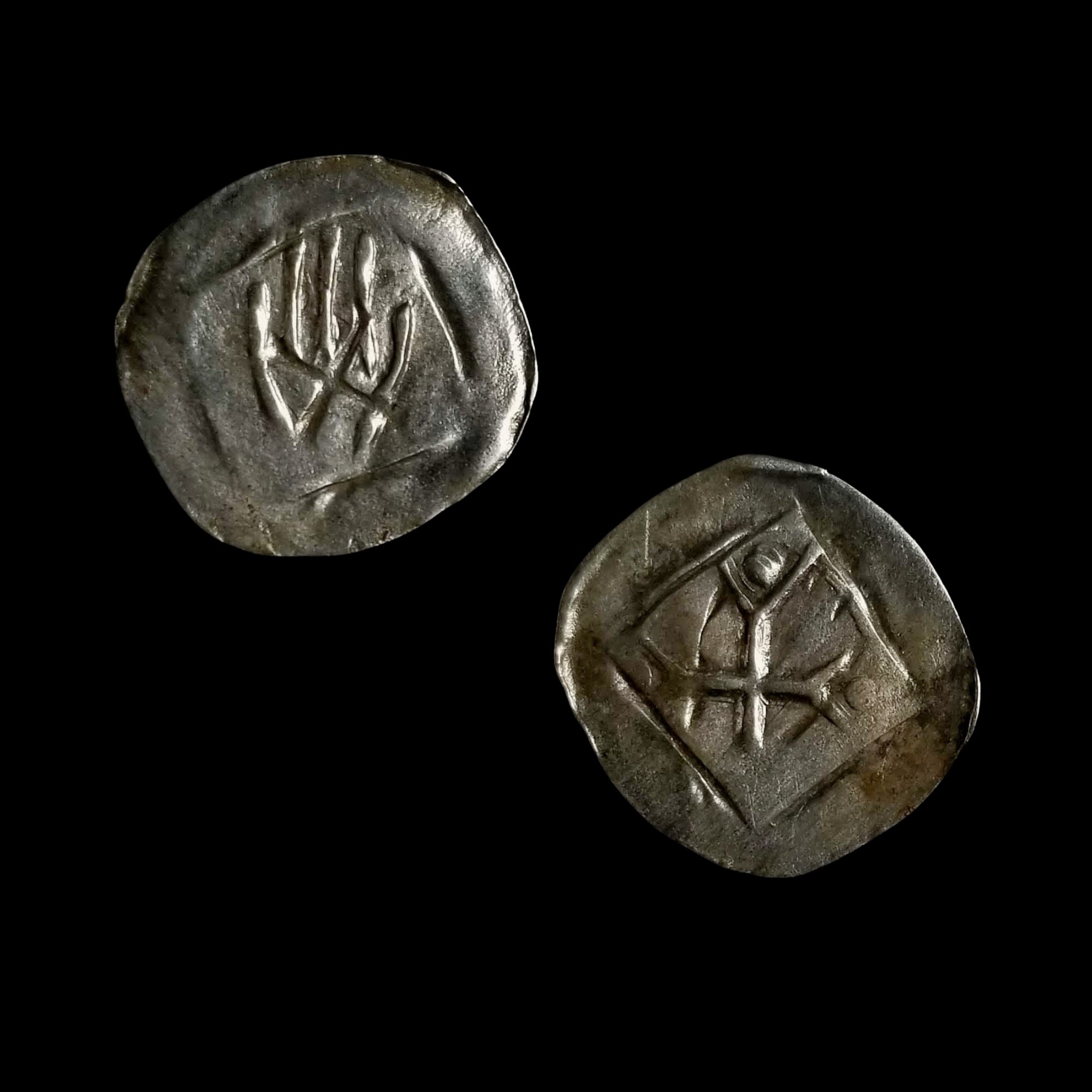Germany, "Hand of God" Heller - 1250 AD