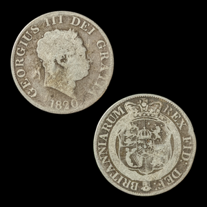 George III, Silver Half Crown - 1816 - Great Britain