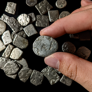 Mauryan Empire Punch Mark Coins  - 322 BC - India