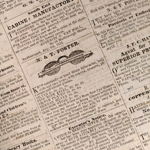Daily Evening Union Newspaper - 1850's - Newburyport, Massachusetts