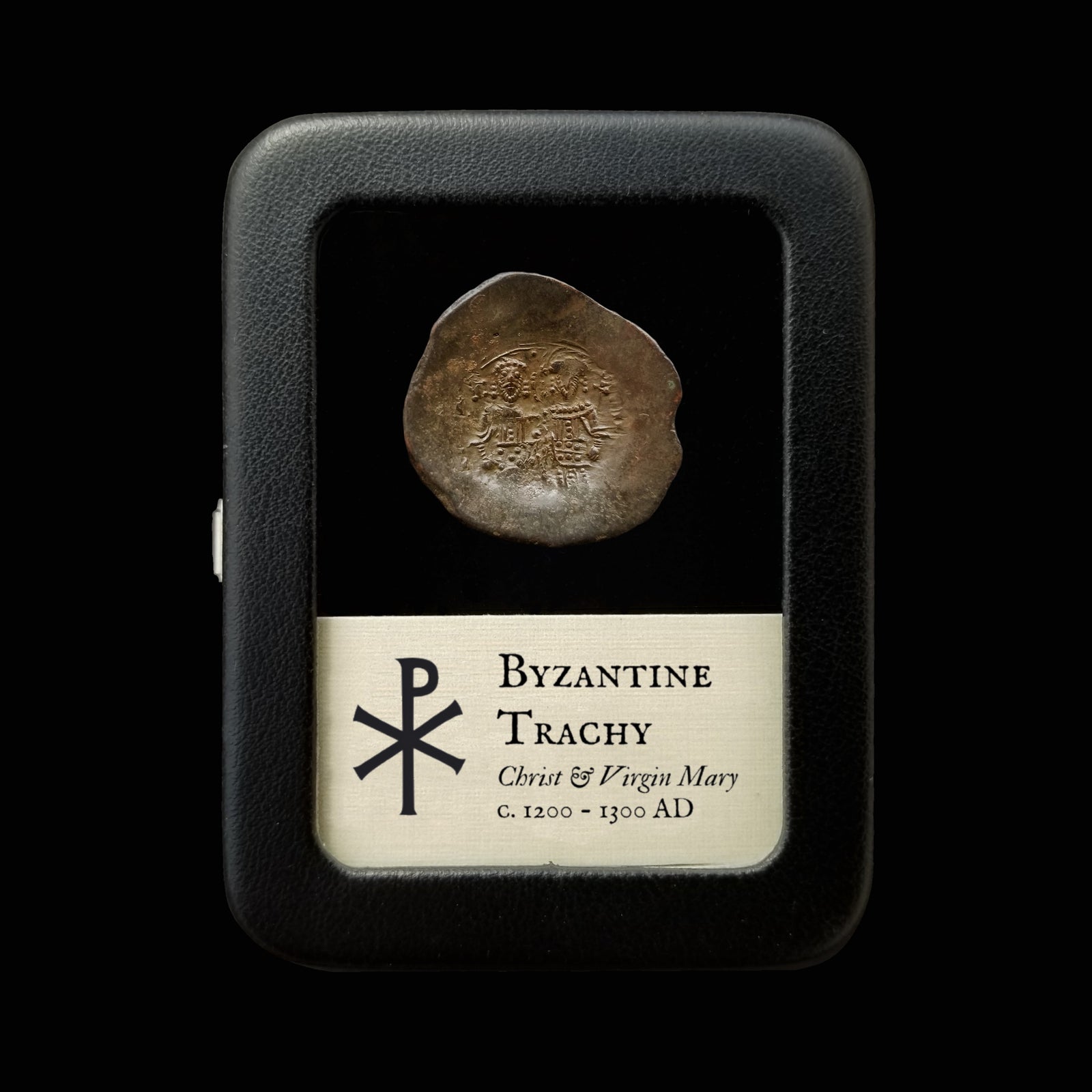 Byzantine Trachy, Christ & Mary - 1200 AD - East Europe