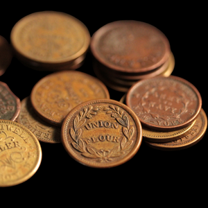 Civil War Token (5 Union Types) - 1861 to 1865 - United States