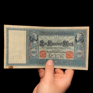 Reichsbanknote, 100 marks - 1908 to 1910 - German Empire