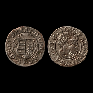 Hungary, Madonna & Child Silver Denar - c. 1500 to 1600 CE - Kingdom of Hungary