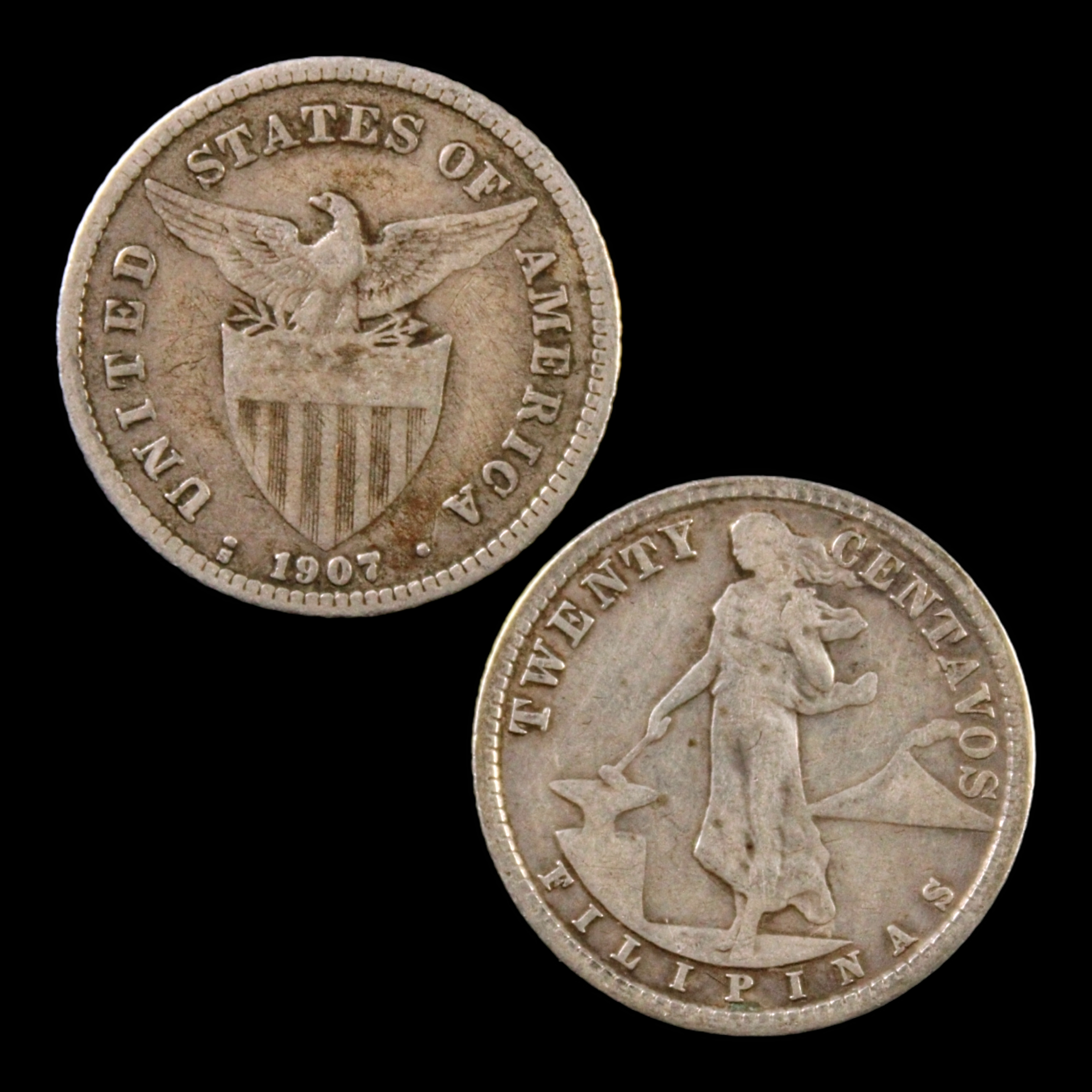 U.S. Controlled Philippines Coin - 1907 to 1935 - U.S. Philippines